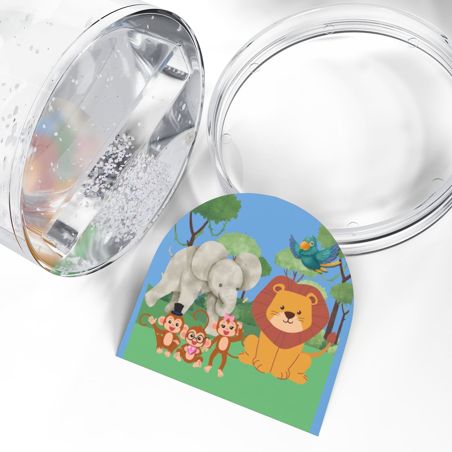 The Happy Crew Custom Snow Globe