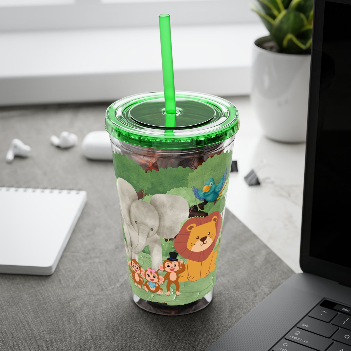 Jungle Party Custom Insulated Cup