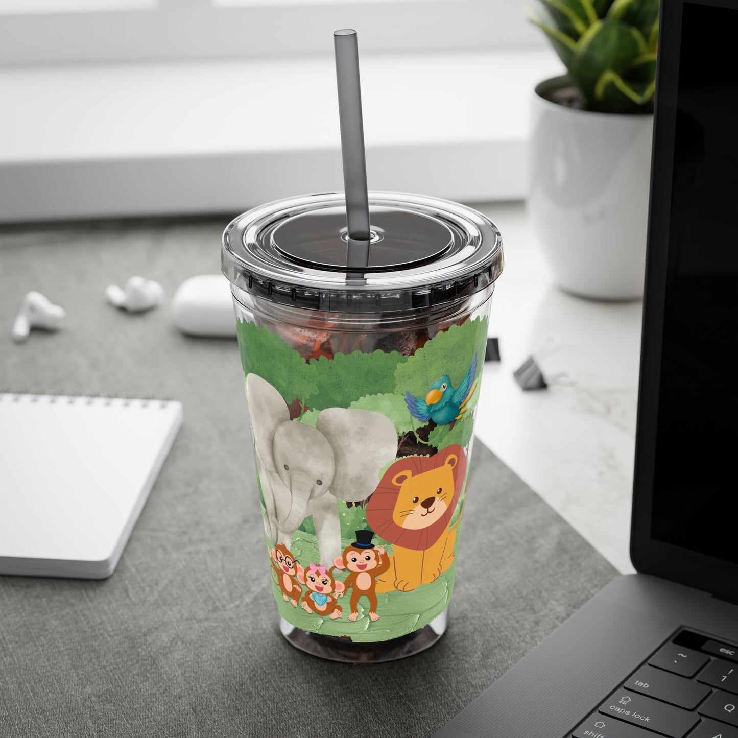 Jungle Party Custom Insulated Cup