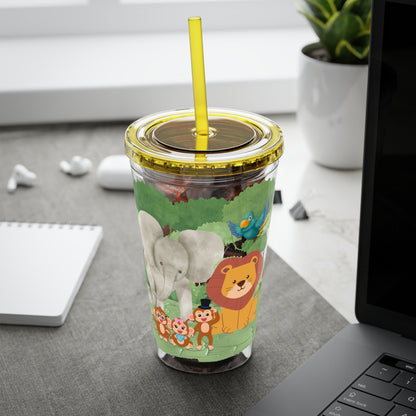 Jungle Party Custom Insulated Cup