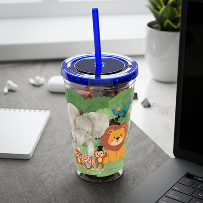 Jungle Party Custom Insulated Cup