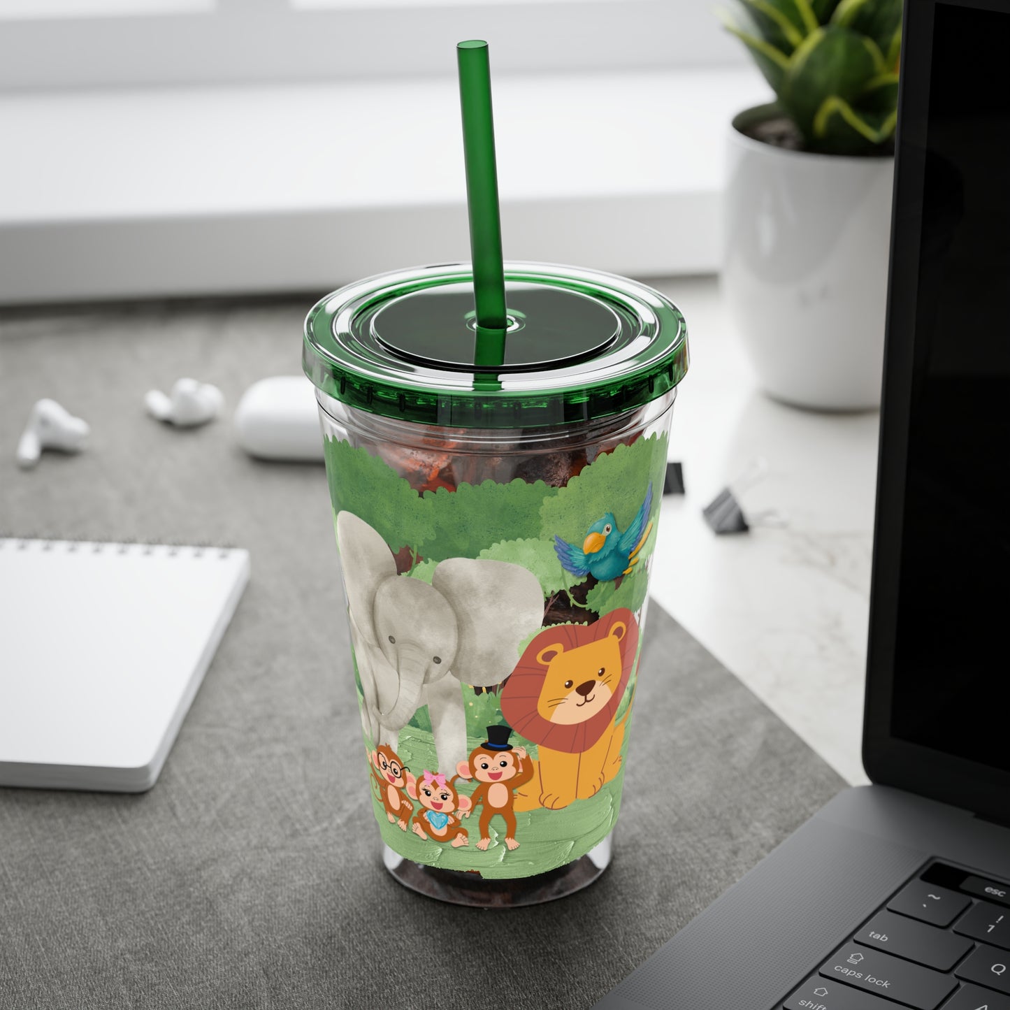 Jungle Party Custom Insulated Cup
