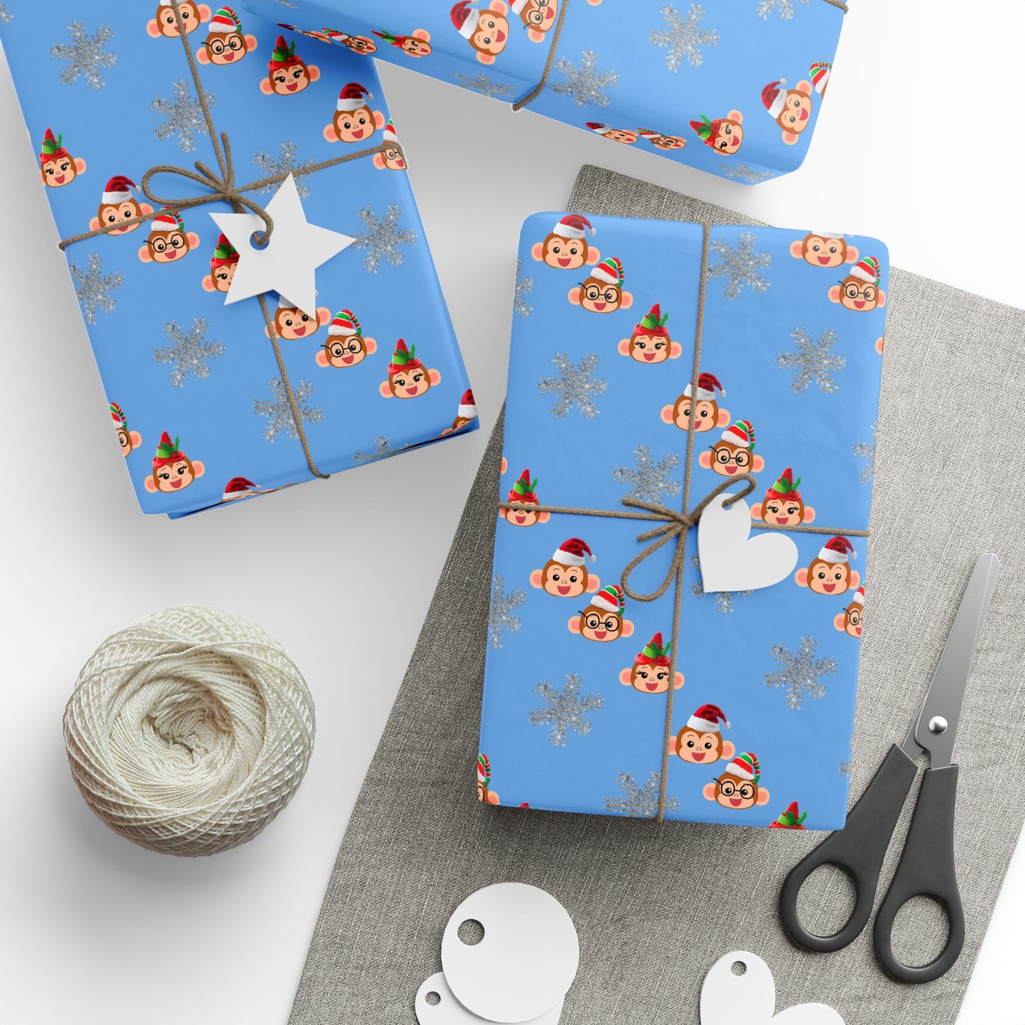 Monkey Jungle Custom Wrapping Paper