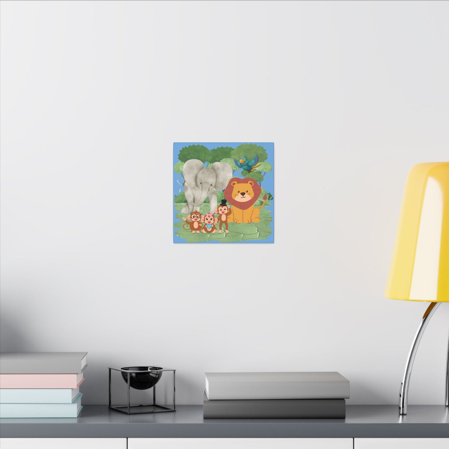 The Happy Wonders Jungle - Custom Canvas Print