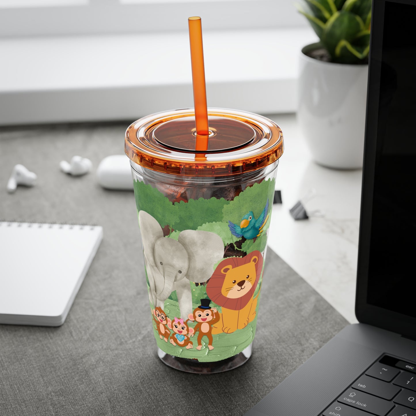 Jungle Party Custom Insulated Cup