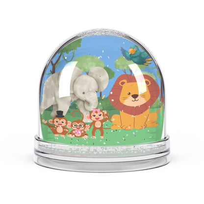 The Happy Crew Custom Snow Globe