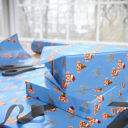 Monkey Jungle Custom Wrapping Paper